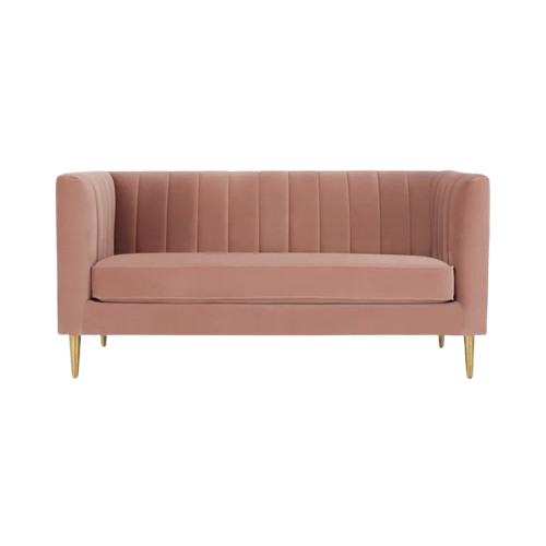 Rosy Elegance Sofa - Everyday luxe 3-Seater