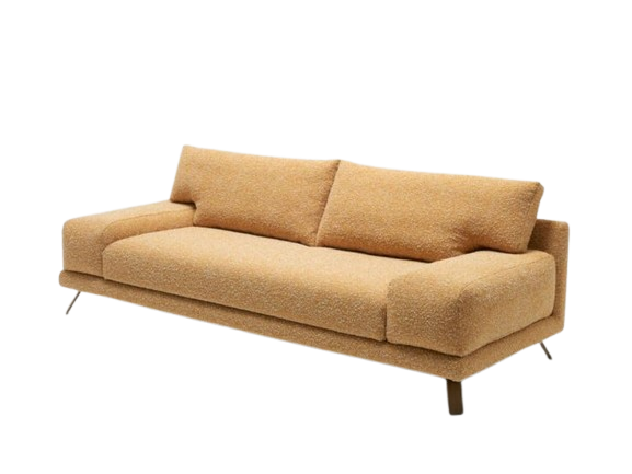 Turmeric Hour Sofa - Bouclé 3-Seater