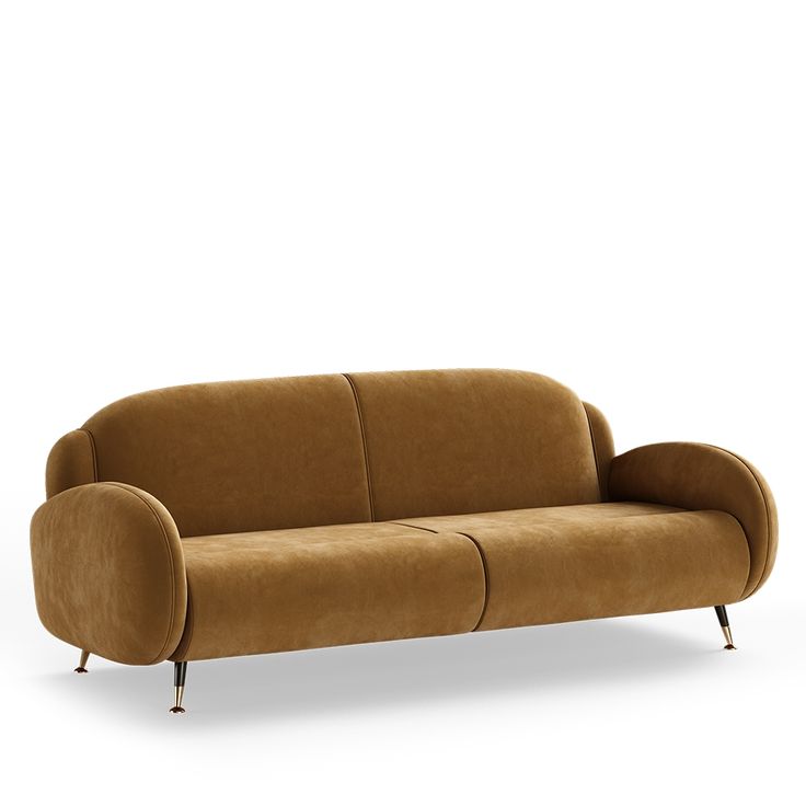 Amber Luxe Sofa - Contemporary 3-Seater