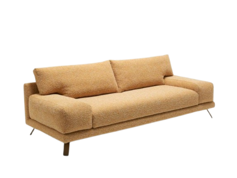 Turmeric Hour Sofa - Bouclé 3-Seater